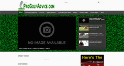Desktop Screenshot of progolfadvice.com